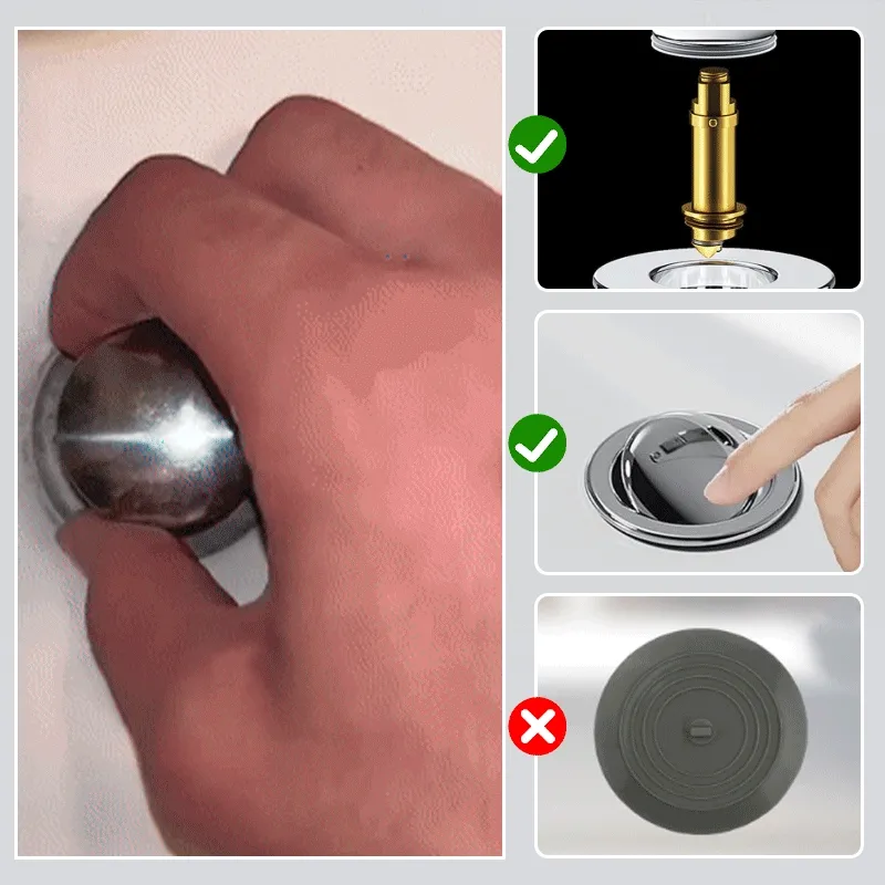 Filtre de drain avec noyau en laiton